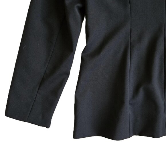 Harold's Fully Lined Tailored Blazer Suit Jacket Notch Lapel Black Women's 6 - Picture 6 of 7